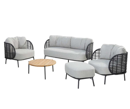 Fabrice Lounge Set with Footstool & Coffee Table