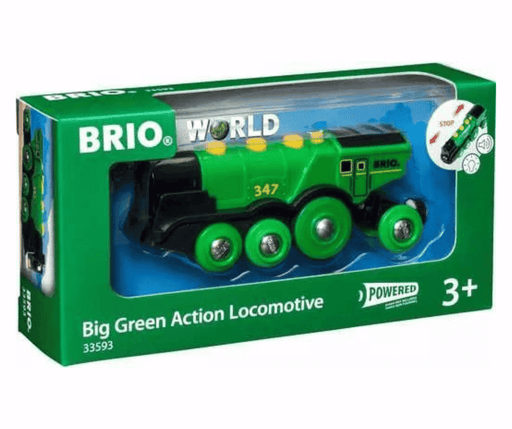 BRIO World Big Green Action Locomotive