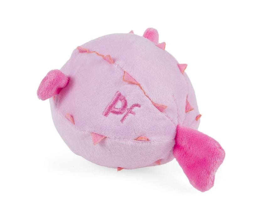 Petface Planet Pippa Puffer Fish Plush Dog Toy