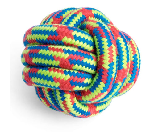 Toyz Woven Rope Ball Dog Toy