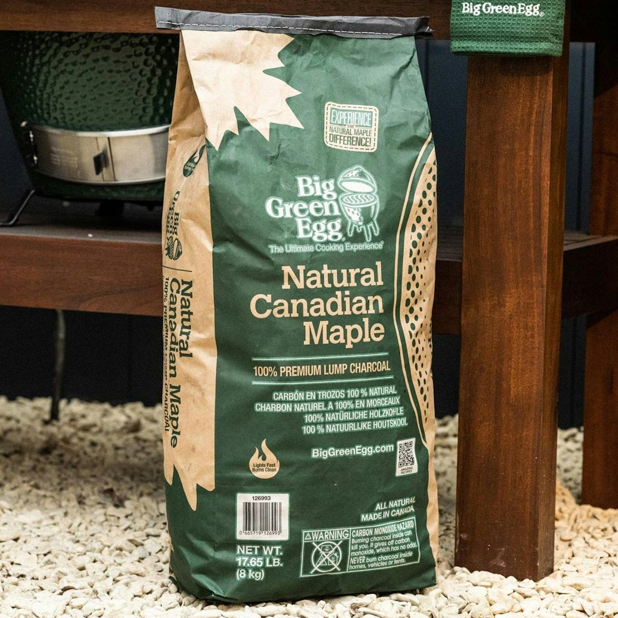 Big Green Egg BBQ Charcoal - Barbecue Wood Chip & Fuel