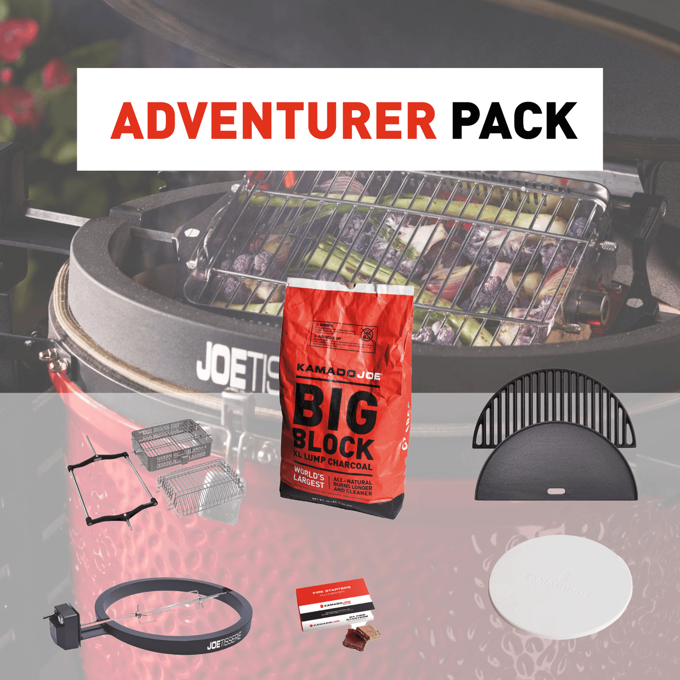 Kamado Joe BBQ Adventurer Pack