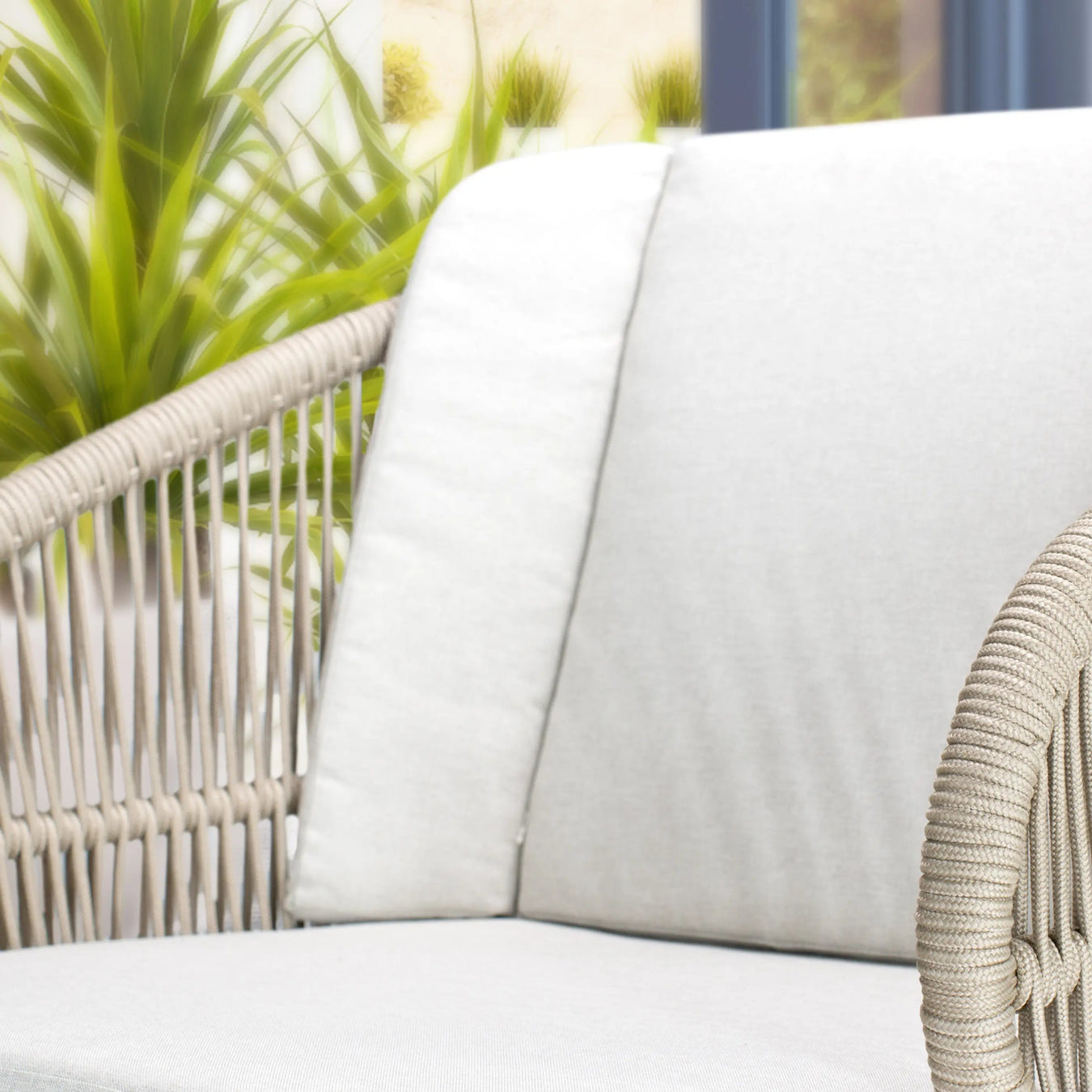 4SO Bali Rope backed garden chair