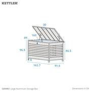Kettler Large Aluminium Storage Box Kettler
