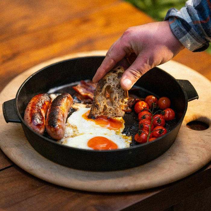 Big Green Egg Cast Iron Skillet