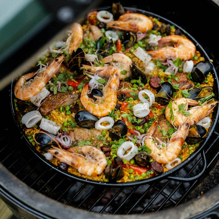 Big Green Egg Paella Pan