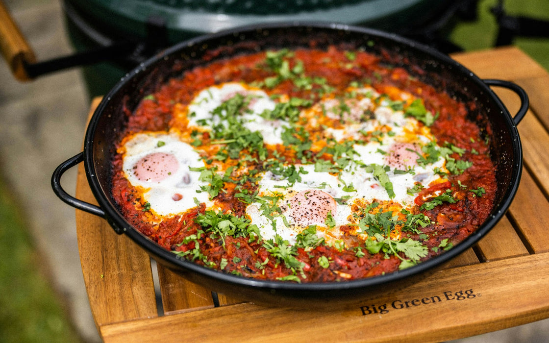 Big Green Egg Paella Pan