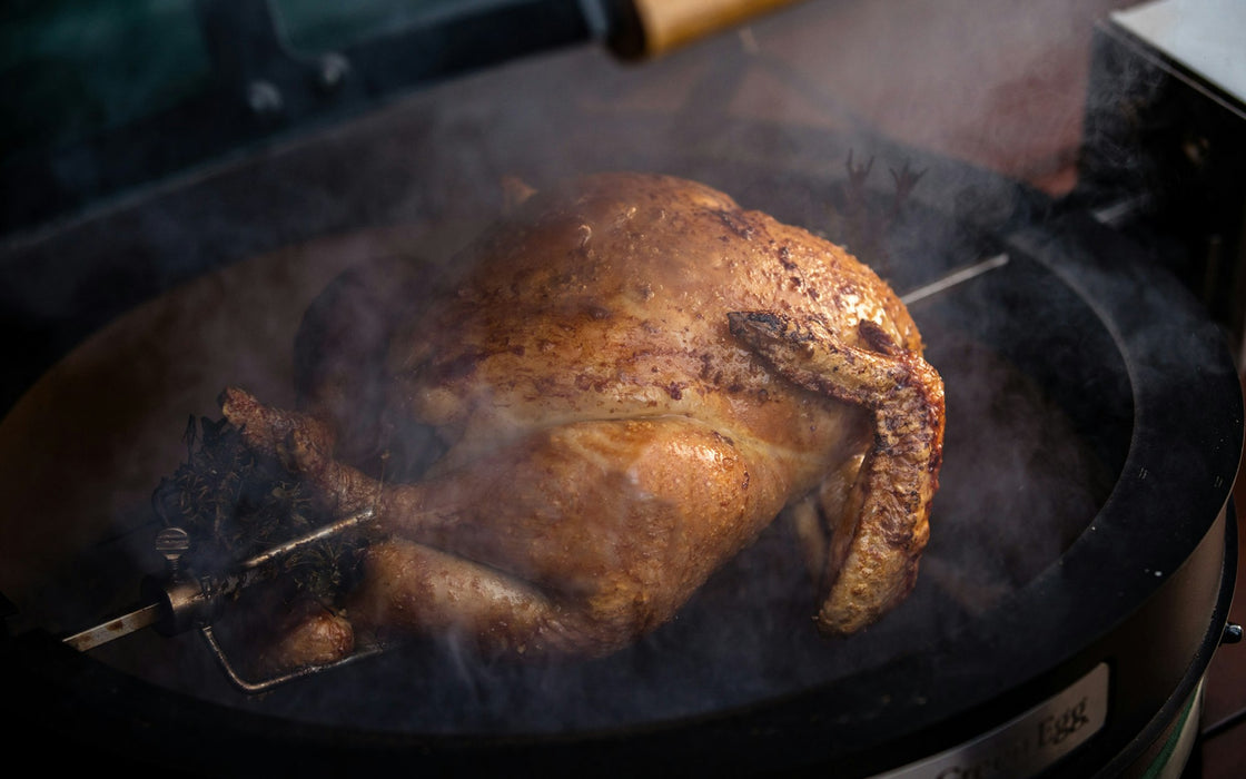 Big Green Egg Rotisserie