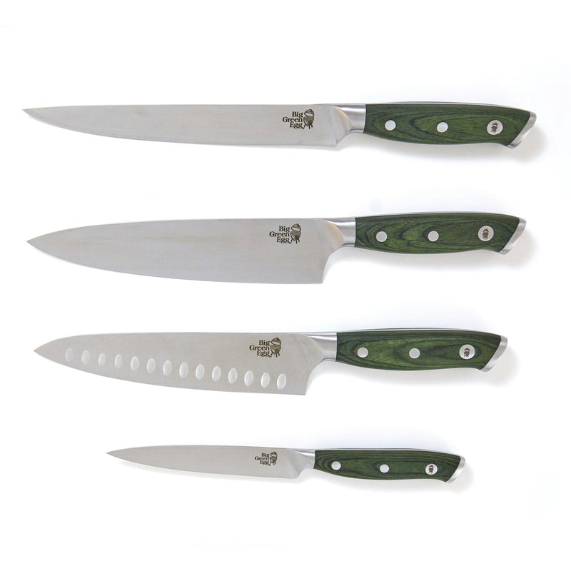 Big Green Egg 4 Piece Kitchen Knife Set Big Green Egg