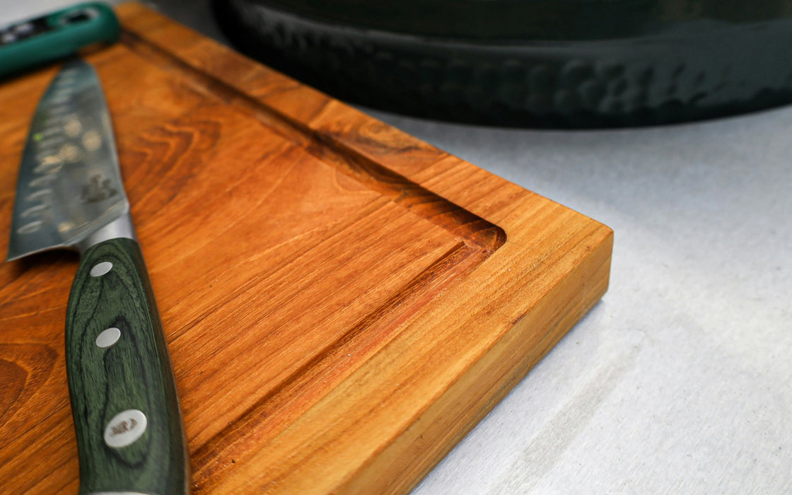 Big Green Egg Teak Chopping Board