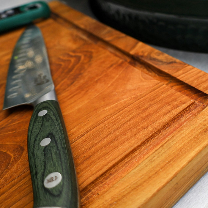 Big Green Egg Teak Chopping Board