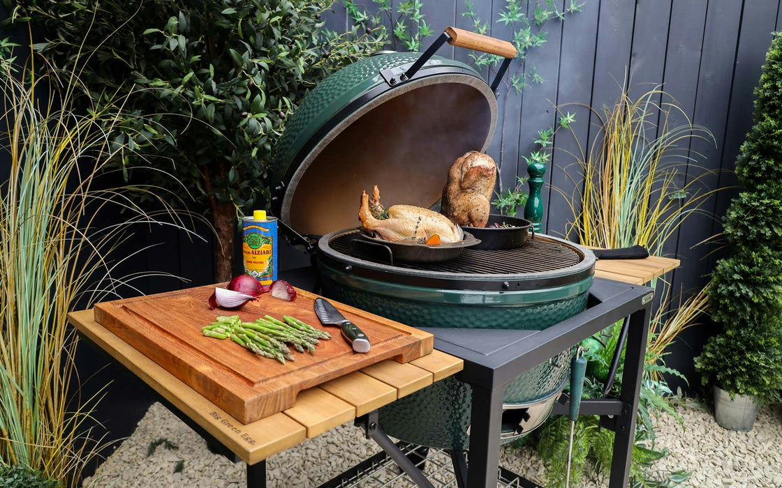 Acacia Foldable Shelf for Big Green Egg Modular Nest System