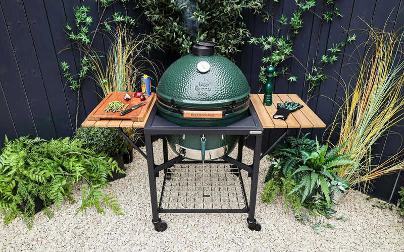 Acacia Foldable Shelf for Big Green Egg Modular Nest System Big Green Egg