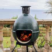 Big Green Egg Chiminea Big Green Egg