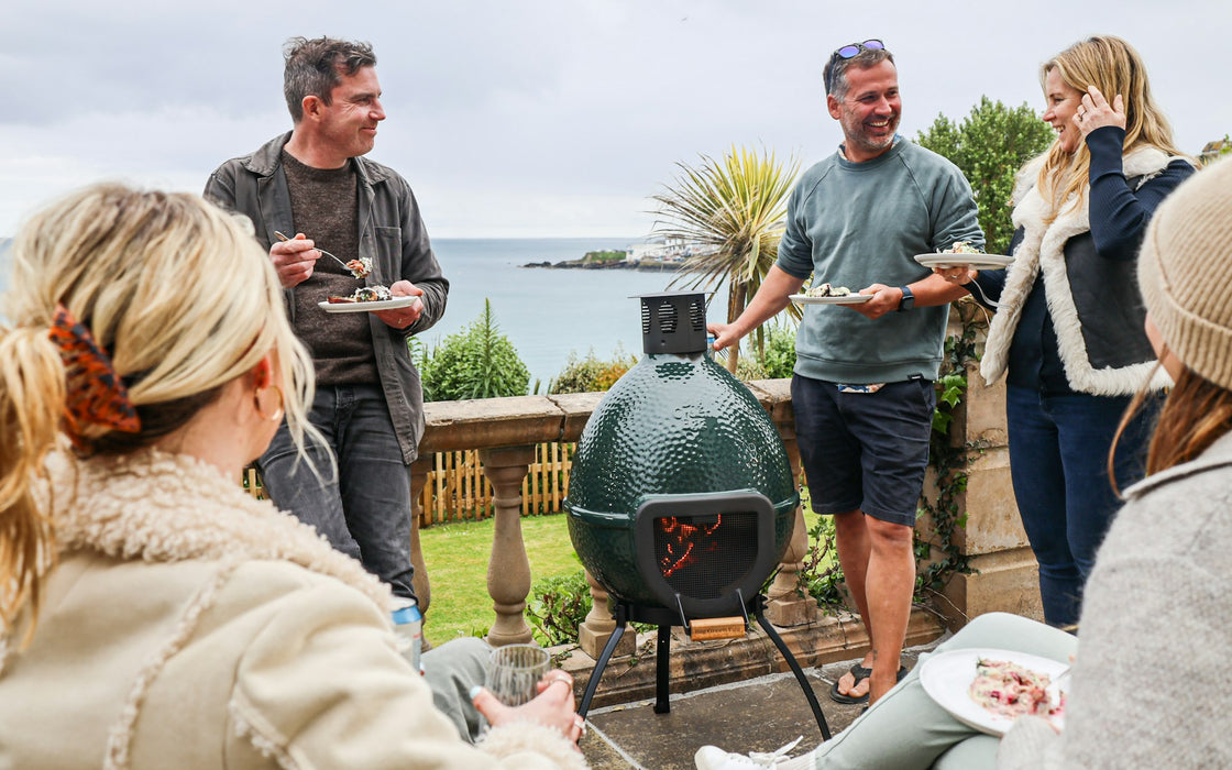 Big Green Egg Chiminea