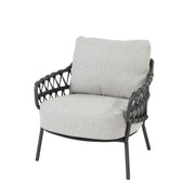 4SO Calpi 6 Seat Low Round Saba Dining Table Set 4 Seasons Outdoor