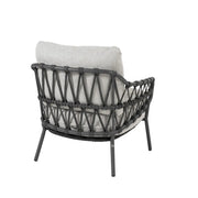 4SO Calpi 6 Seat Low Round Saba Dining Table Set 4 Seasons Outdoor