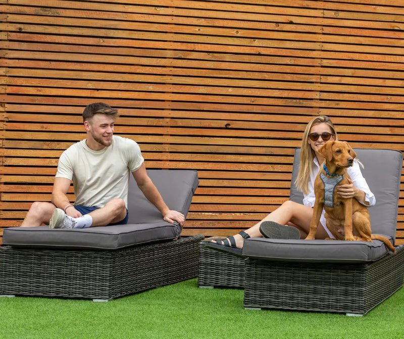 Grace Bay Rattan Sun Lounger Set Grace Bay