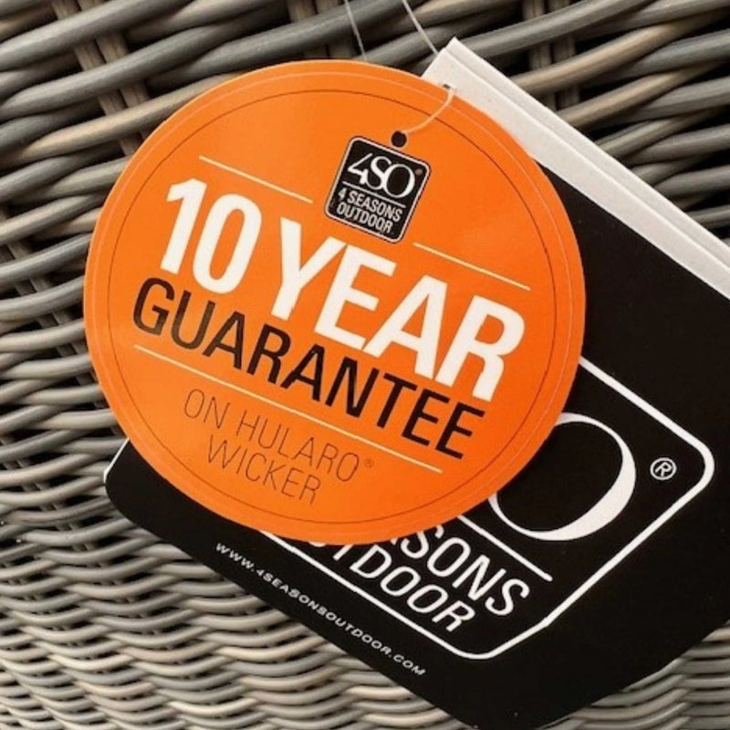 4SO Brighton Chair with Seat & Back Cushions - Rock Grey 4 Seasons Outdoor