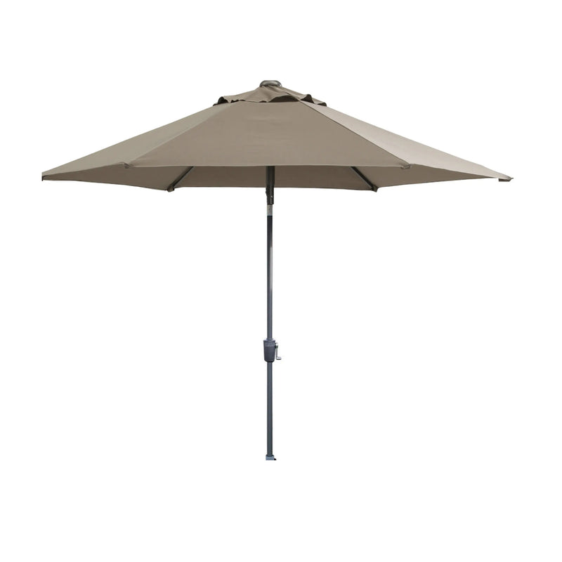 4SO Riviera Round Parasol 3m | Taupe 4 Seasons Outdoor