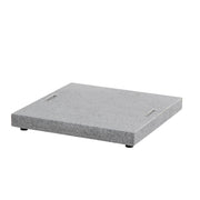 4SO Siesta 3m x 3m Wood Effect Cantilever Parasol with Granite Base, Wheels & Cover in Charcoal 4 Seasons Outdoor