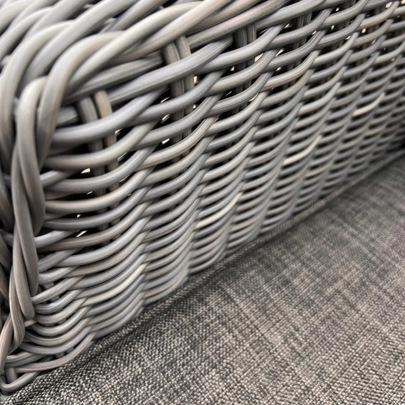 4SO Brighton 6 Seat 170cm Round Outdoor Dining Table Set - Rock 4 Seasons Outdoor