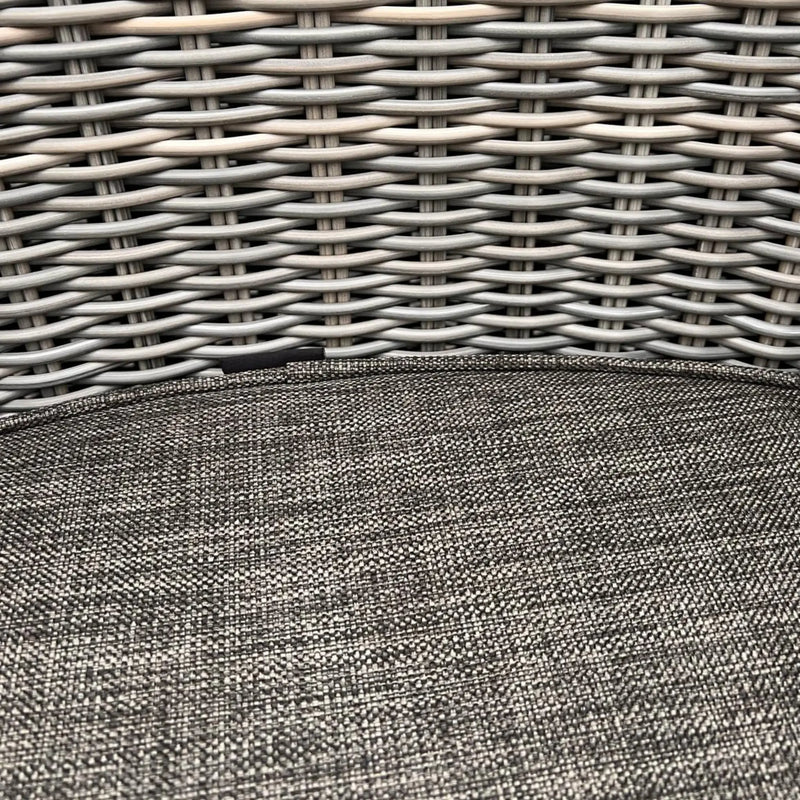 4SO Brighton Chair with Seat & Back Cushions - Rock Grey 4 Seasons Outdoor