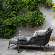 Marbella Outdoor Single Daybed with 3 Weatherproof Cushions