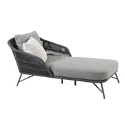 Marbella Outdoor Single Daybed with 3 Weatherproof Cushions