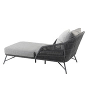 Marbella Outdoor Single Daybed with 3 Weatherproof Cushions