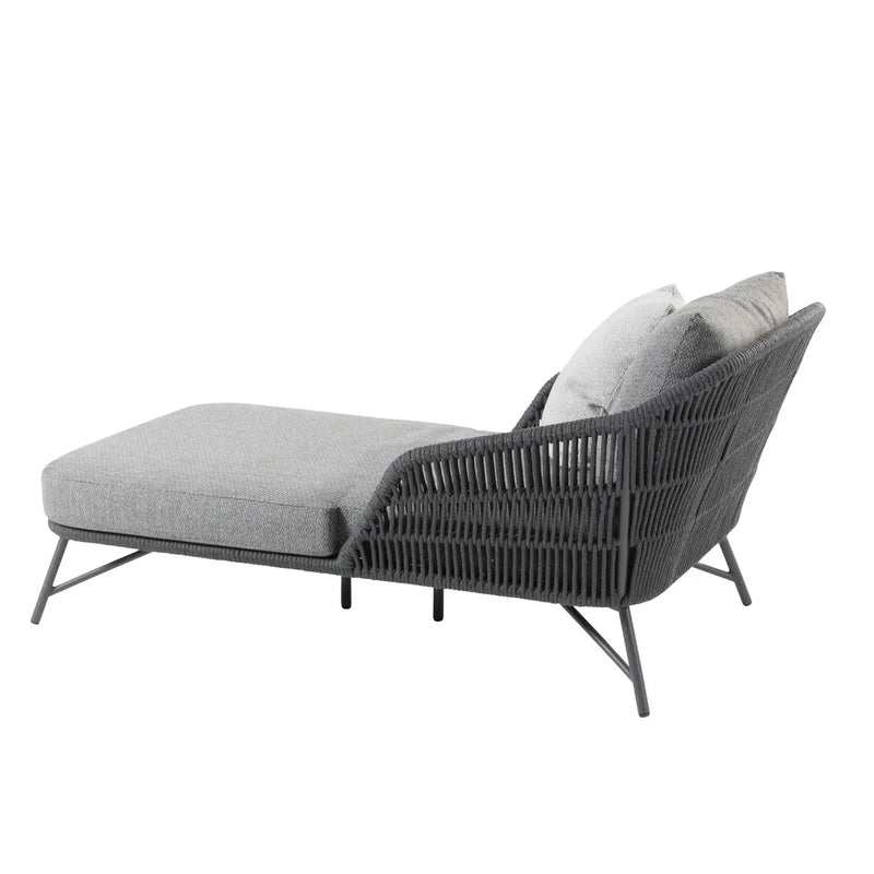 Marbella Outdoor Single Daybed with 3 Weatherproof Cushions