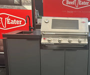Beefeater Cabinex Outdoor Kitchen Includes S30000SS Series 4 Burner BBQ Head with stainless steel cooking tops, Fridge & Sink Beefeater