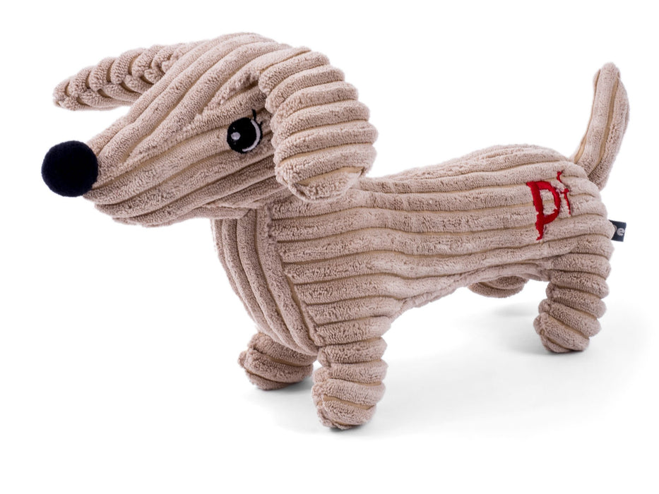 Dougie Deli Dog Cord Dog Toy Tan