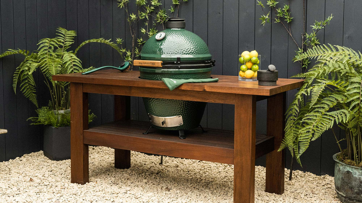 Big Green Egg Premium Royal Mahogany Table