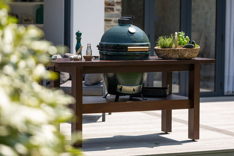 Big Green Egg Premium Royal Mahogany Table Big Green Egg