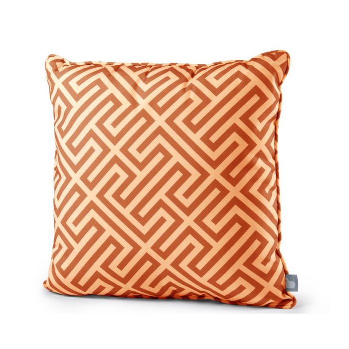 Extreme Lounging B Cushion Maze Orange 50x50cm | Outdoor Cushion