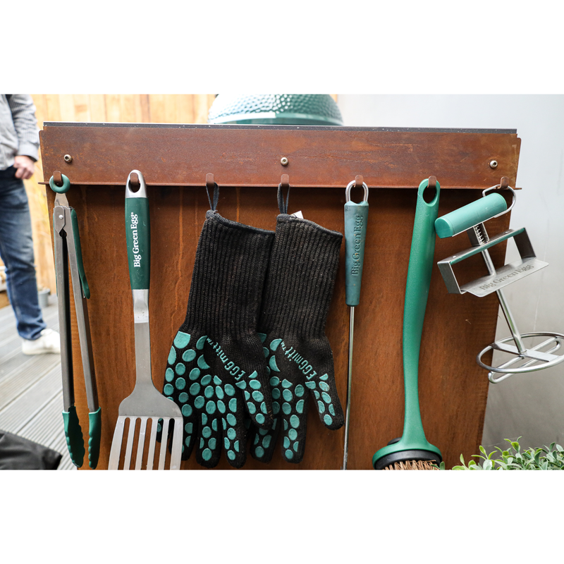 Big Green Egg Corten Steel Kitchen Big Green Egg