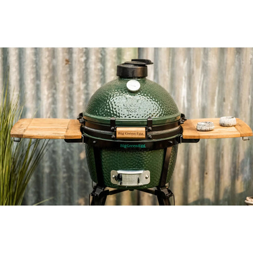 Big Green Egg Foldable Stand + Shelves for MiniMax Big Green Egg