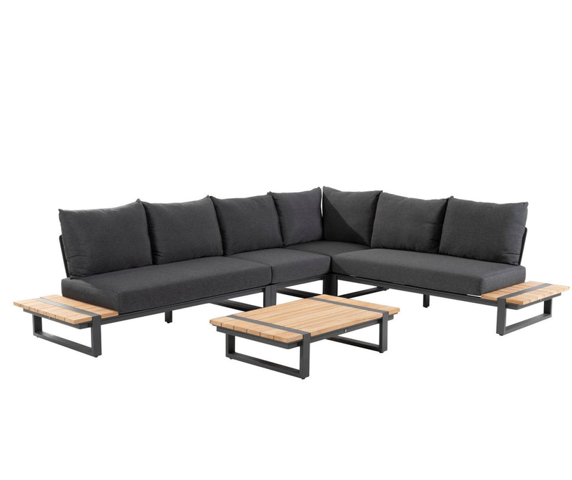 4SO Country Corner Outdoor Lounge Set | Anthracite | Left or Right Hand