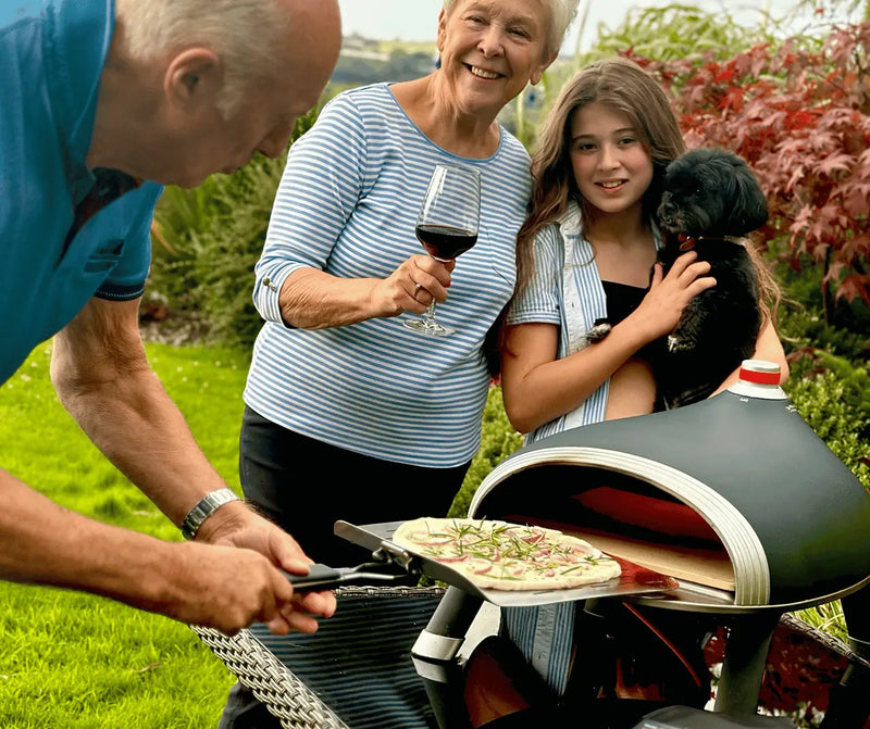 Delivita Diavolo Gas Pizza Oven Navy Delivita