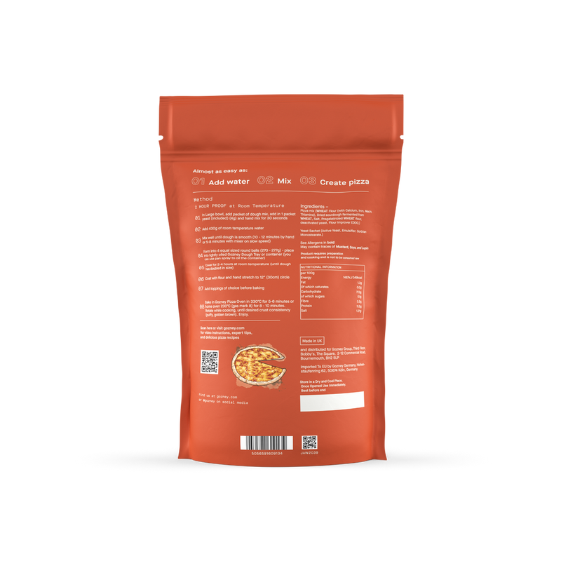 Gozney Classic Pizza Dough Mix - Just Add Water Gozney