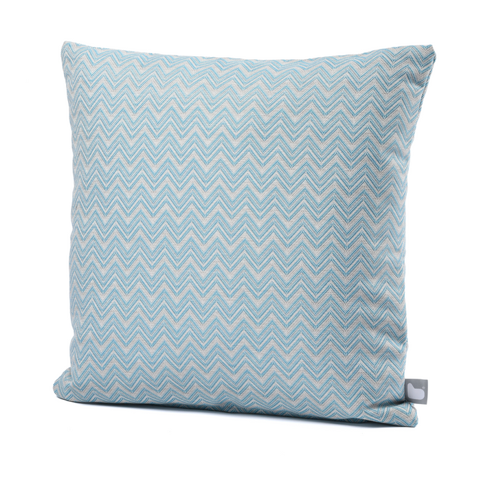 Extreme Lounging B Cushion Aquaclean Polines Turquoise 50x50cm | Outdoor Cushion