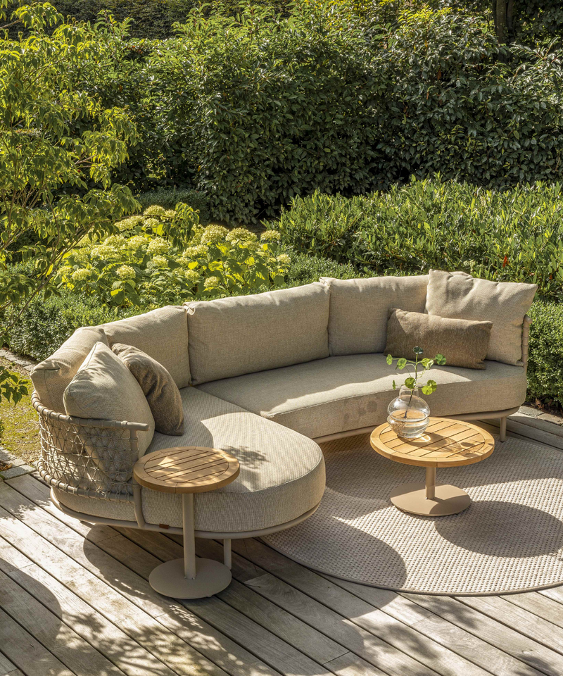 Corner Garden Loungers & Dining Sets