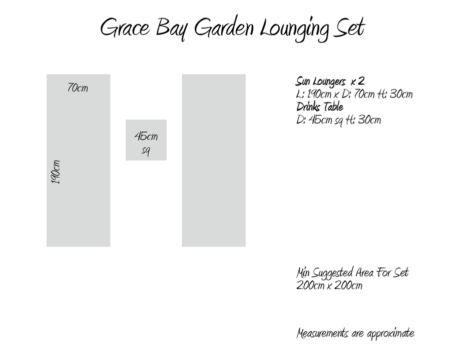 Grace Bay Sun Lounger Set