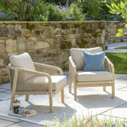 Kettler Cora Rope Lounge Armchairs | Pair Kettler