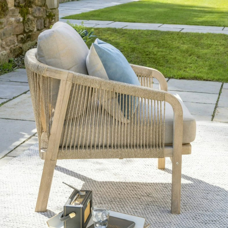 Kettler Cora Rope Lounge Armchairs | Pair Kettler