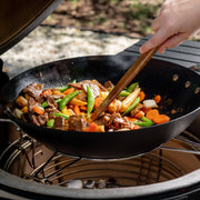 Kamado Joe Karbon Steel Carbon Steel Wok for Classic Joe & Big Joe Grills kamado Joe