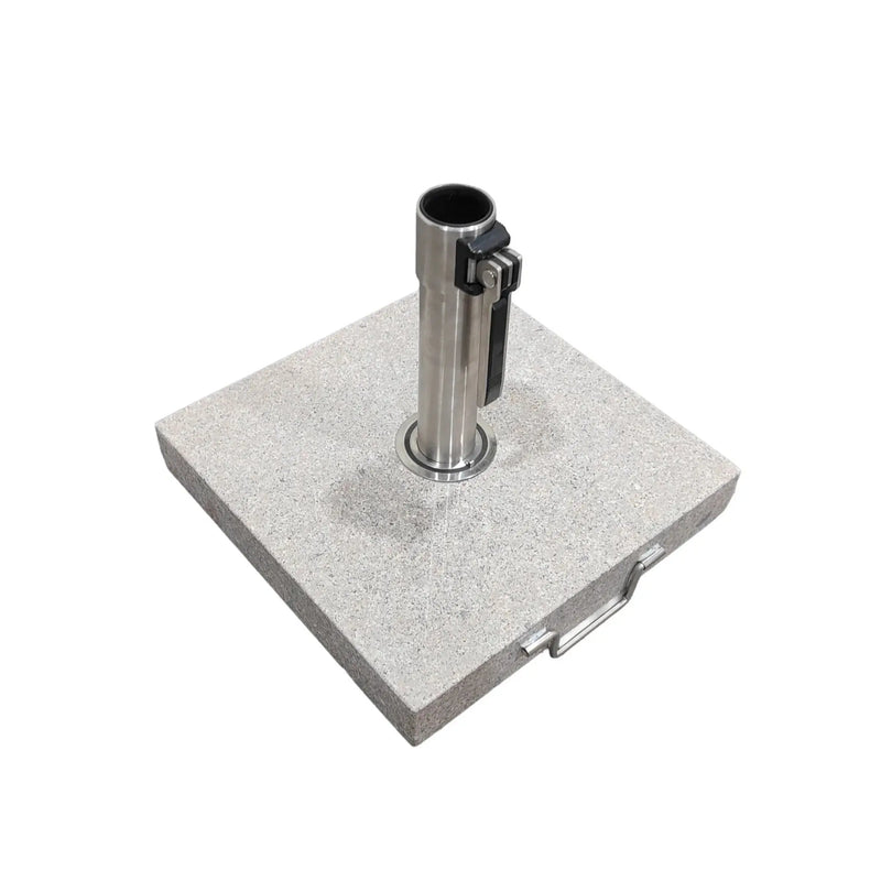 Kettler 25kg Granite Parasol Base - Wheels Handle Aluminium Kettler