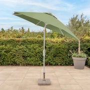 Kettler 25kg Granite Parasol Base - Wheels Handle Aluminium Kettler