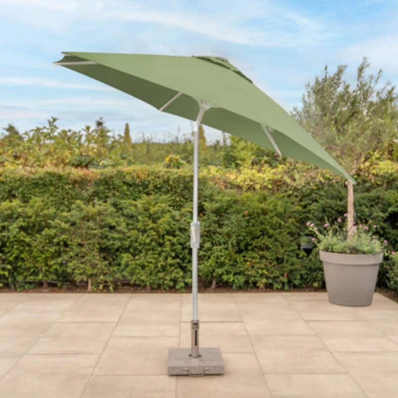 Kettler 25kg Granite Parasol Base - Wheels Handle Aluminium Kettler